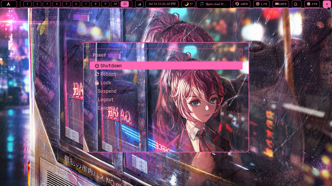 Power Menu